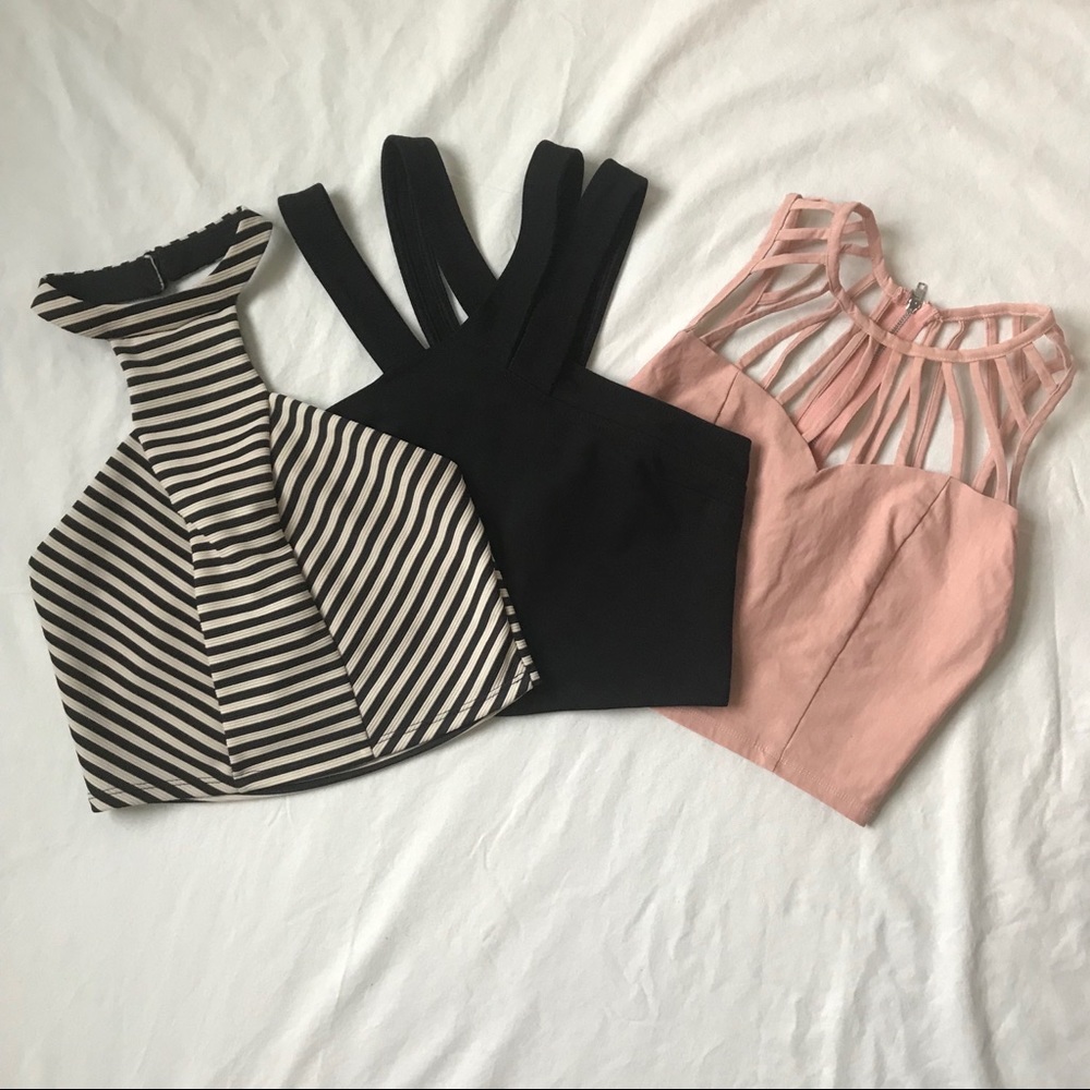 Charlotte Russe Crop Top Bundle